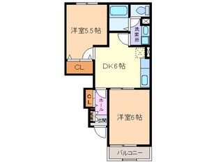 津島駅 徒歩15分 1階の物件間取画像